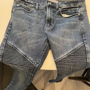 Bullhead stacked skinny fit jeans